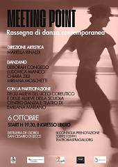 meeting point, la danza contemporanea sul palco di teatri a sud